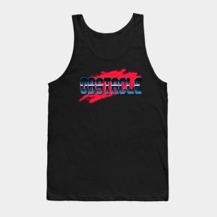 Personalized Obstacle Name Vintage Styles Gift 70s 80s 90s Tank Top